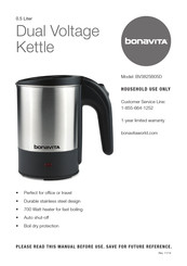 Bonavita BV3825B05D Manual