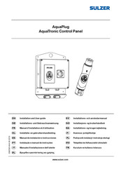 Sulzer AquaTronic Control Panel Installation And User Manual