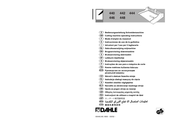 Dahle 442 Operating Instructions Manual