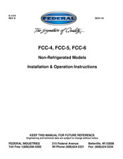 Federal FCC-4 Installation & Operation Instructions