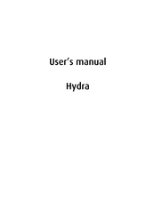 Barco Hydra User Manual
