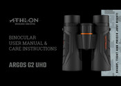 Athlon ARGOS G2 UHD User Manual / Care Instructions