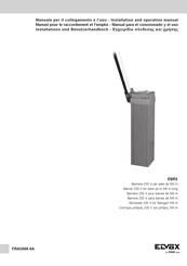 Elvox EBR2 Series Installation And Operation Manual