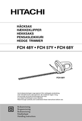 Hitachi FCH 48Y Handling Instructions Manual