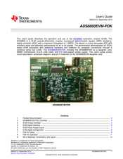 Texas Instruments ADS8860EVM-PDK User Manual