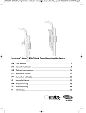Invacare Matrx TRD0305-ETAC User Manual