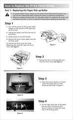 Brother HL-1800 Series Replacement Instruction