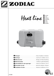 Zodiac Heatline in case Series Instructions For Installation And Use Manual
