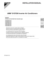 Daikin VRV FXZQ07MVJU9 Installation Manual