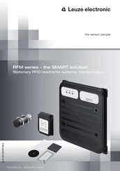 Leuze electronic RFM Series Technical Description