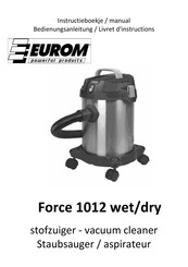 EUROM Force 1012 wet/dry Manual
