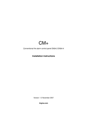 Argina CM+ Installation Instructions Manual