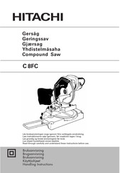 Hitachi C 8FC Handling Instructions Manual