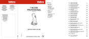 VALERA T-BLADE PROFESSIONAL 642.01 Instructions For Use Manual