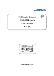 HuMANDATA USB-029L User Manual