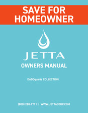 Jetta DADOquartz Series Owner's Manual
