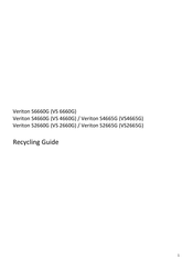 Acer Veriton S2665G Recycling Manual