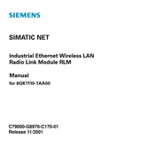 Siemens SIMATIC NET 6GK1110-1AA00 Manual