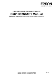 Epson S5U1C62N51E1 Manual