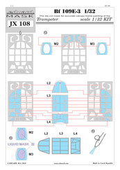 Eduard Bf 109E-3 1/32 Assembly Manual