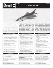 Revell MiG 21 PF Manual