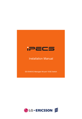 LG-Ericsson ipecs ES-5048XG Installation Manual