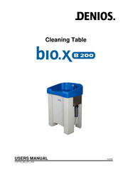 Denios Bio.x B200 User Manual