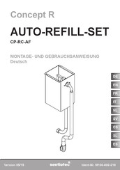 Sentiotec Concept R  CP-RC-AF Instructions For Installation And Use Manual