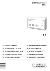 Olimpia splendid SHERPA MONOBLOC B0812 Owner's Manual