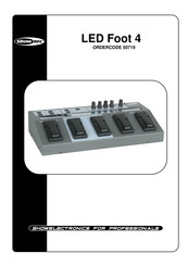 Show Tec LED Foot 4 Manual