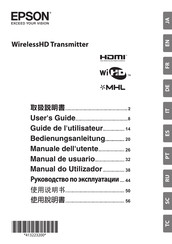 Epson WirelessHD transmitter User Manual