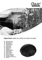 Oase Aquamax Eco 3500 Operating Instructions Manual