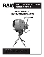 RAM XH-PCMS-H-SD Instruction Manual