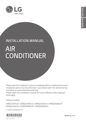 LG ATNQ30LNLE6 Installation Manual