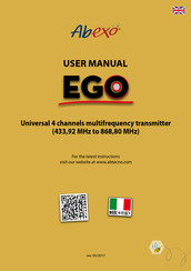 Abexo EGO32 User Manual