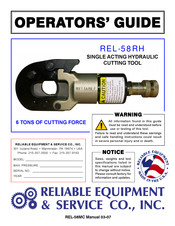 Reliable Equipment & Service REL-58RH Operator's Manual