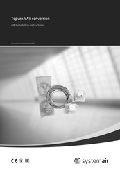 SystemAir Topvex SX/C Installation Instructions Manual