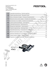 Festool RENOFIX RG 80 E Original Operating Manual