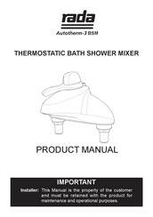 Rada Autotherm-3 BSM Product Manual