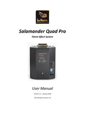 Le Maitre Salamander Quad Pro User Manual