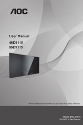 AOC 55D9115 User Manual