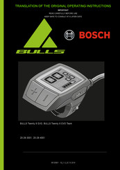 Bosch BULLS Twenty 6 EVO Translation Of The Original Operating Instructions
