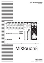 audiophony MIXtouch8 User Manual