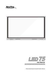 Newline LED 75 User Manual