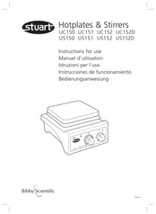 Bibby Sterilin Stuart UC152D Instructions For Use Manual