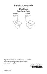Kohler K-11494 Installation Manual