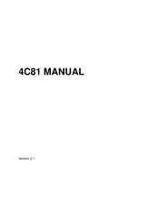 MESA 4C81 Manual