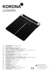 Korona Leandra Instructions For Use Manual