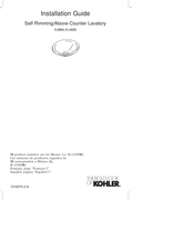 Kohler K-14225 Installation Manual