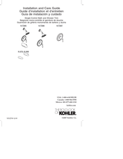 Kohler K-T397 Installation And Care Manual